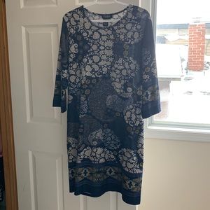 Cozy and comfy Papillon dress is great with leggings.
